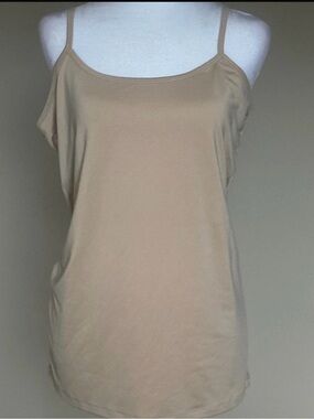 Sleek Nude Spaghetti Strap Camisole